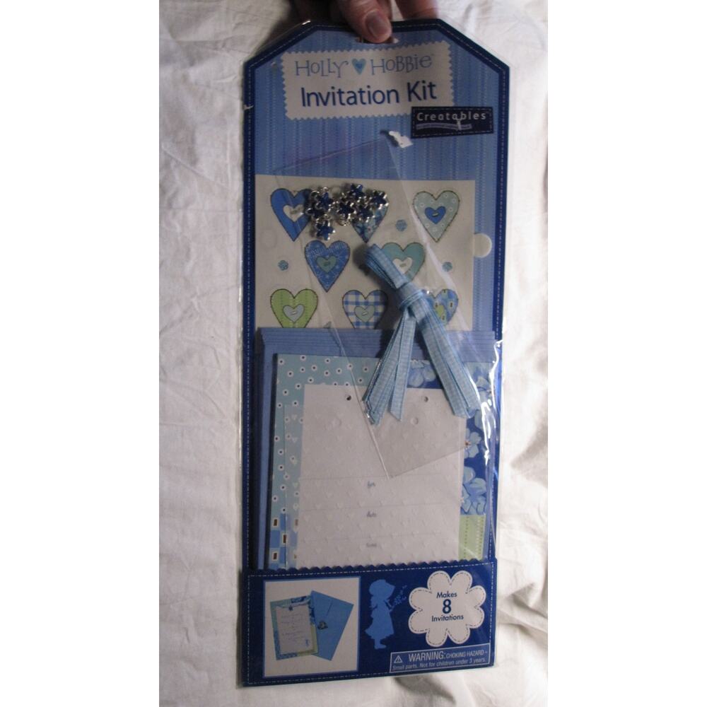 New Holly Hobbie Creatables Invitation Kit Makes‎ 8 personalized invitations!